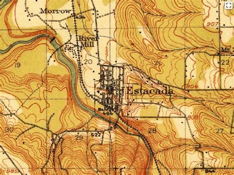 Historic Maps – Estacada History