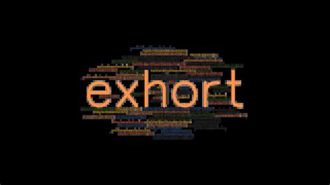 Exhort Past Tense: Verb Forms, Conjugate EXHORT - GrammarTOP.com