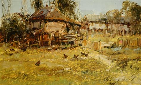 Old Village Painting at PaintingValley.com | Explore collection of Old Village Painting