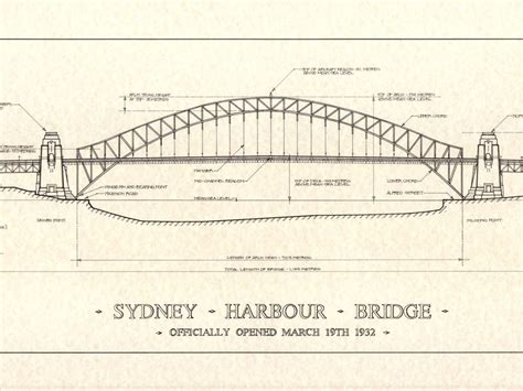 Sydney Harbour Bridge Drawing at GetDrawings | Free download