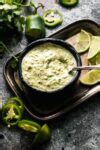 Peruvian Green Sauce Recipe (Aji Verde) - Platings + Pairings