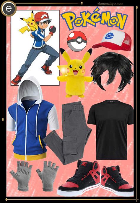 Dress Up Like Ash Ketchum from Pokemon - Elemental Spot