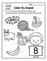 I Spy Alphabet Letters  Color By Beginning Sound Coloring Pages sketch template