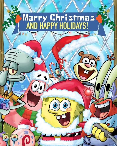 Pin by JohnClerk on Characters | Merry christmas, Spongebob, Christmas ...