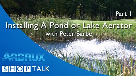 How to Install a Pond or Lake Aerator - Part 1 - YouTube