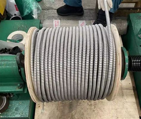 Metal Clad Multi Cores Cable Installation Without Conduit and Bridge Moisture-Proof Cable ...