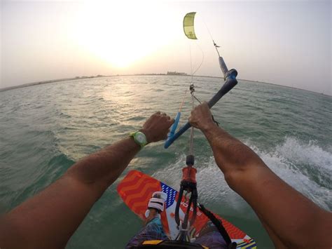 How the time flies by when we kite surf in #mydubai http://www.kitensurf.ae/kitesurfing-dubai ...