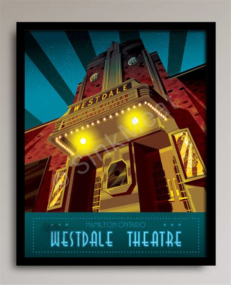 Westdale Theatre, Hamilton 16x20 No Border Discontinued – The SinkMeat Company