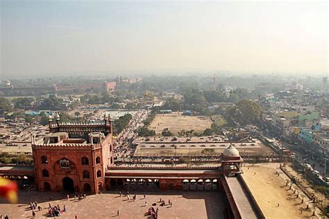 Aerial view of Red Fort Delhi | Delhi travel, Aerial view, Red fort