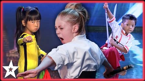 Karate Kids! AWESOME Martial Arts Auditions From the World of Got Talent! - YouTube