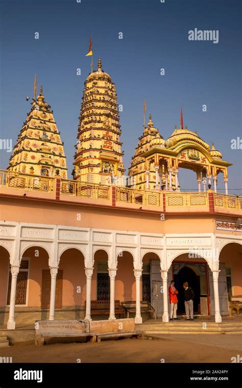 India, Rajasthan, Shekhawati, Nawalgarh, Jai Sati Mohni Mata Mandir ...