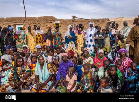 african people taken in Bandiagara in the Mopti region in Mali Stock ...