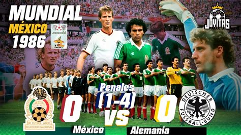 La ÚNICA vez que MÉXICO ha jugado EL QUINTO PARTIDO | México vs Alemania Mundial 1986 - YouTube