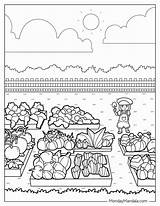 24 Garden Coloring Pages Free PDF Printables sketch template