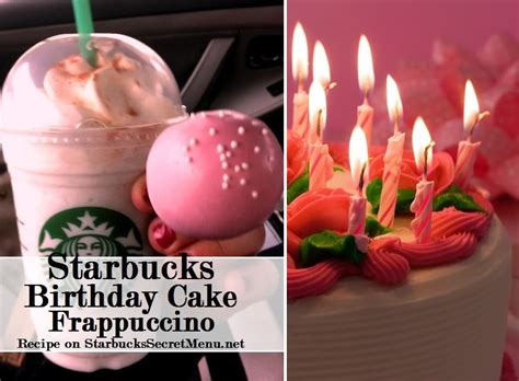 Starbucks Birthday Cake / Cake Batter Frappuccino | Starbucks Secret Menu