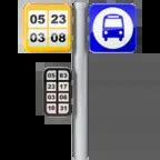 🚏 - Bus Stop Emoji 📖 Emoji Meaning Copy & 📋 Paste ( ‿ ) SYMBL