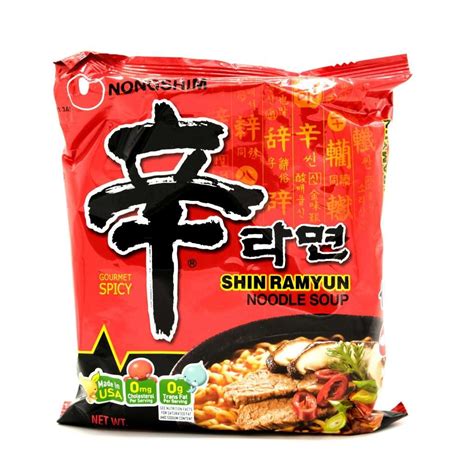 Nongshim Shin Ramen - 4.2 oz (120 g) - Well Come Asian Market