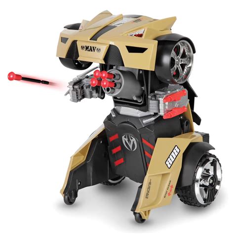 The Remote Controlled Transforming Robot Car - Hammacher Schlemmer