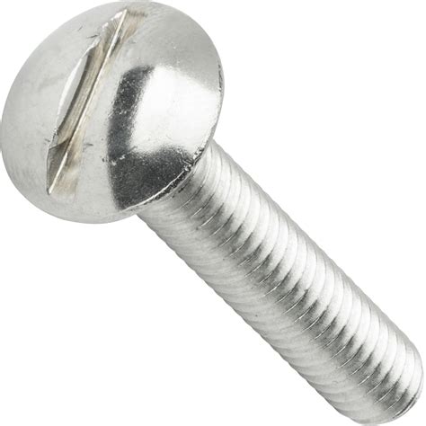 10-32 Truss Head Machine Screws Slotted Drive Stainless Steel All Lengths | eBay