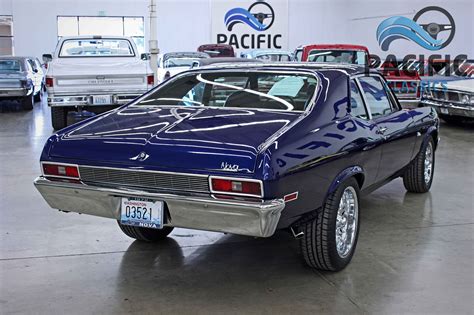 1972 Chevrolet Nova Blue - Pacific Classics