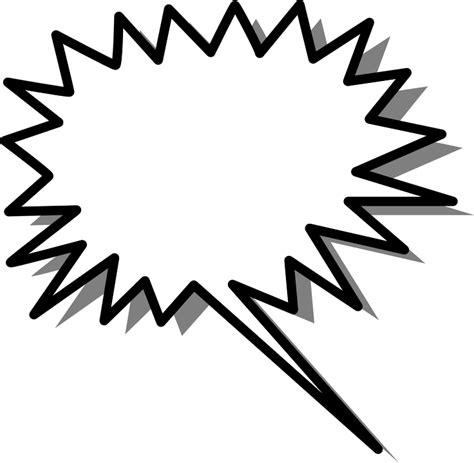 Speech Shape Star · Free vector graphic on Pixabay