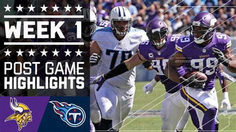 Vikings vs. Titans | NFL Week 1 Game Highlights - YouTube