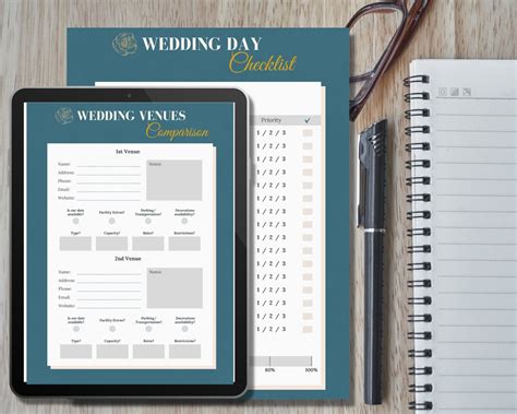 Wedding Event Planner Printable Printable Wedding Planner Pages Wedding ...