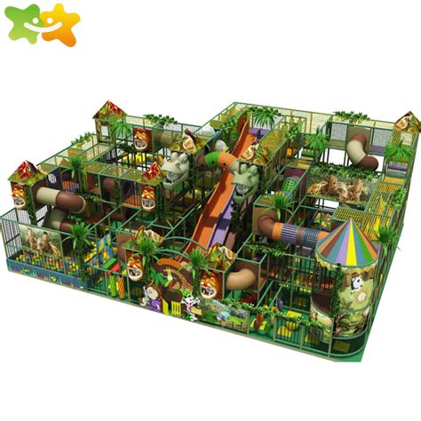 Children Indoor Games Zone Indoor Jungle Playground Equipment