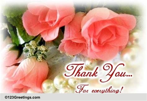 Saying Thank You With Thank You Cards. Free Thank You eCards | 123 Greetings