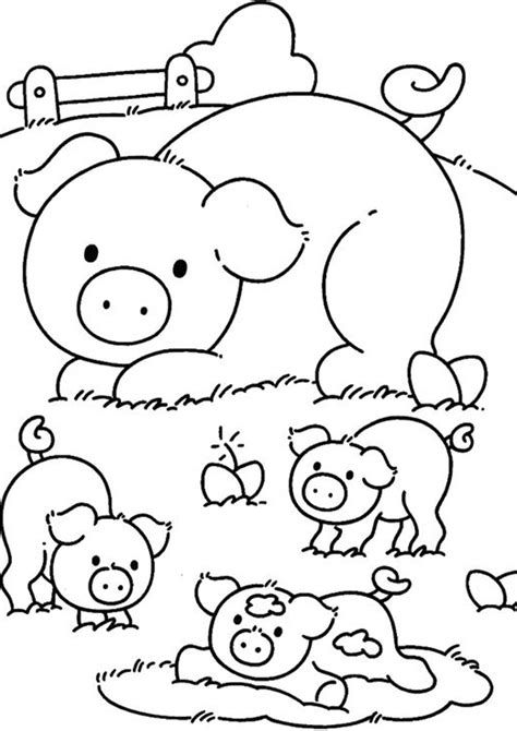 Farm Animal Coloring Pages