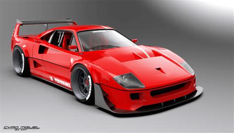 We Could See A Liberty Walk Widebody Ferrari F40