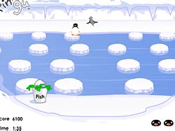 Pingu - Fish Run Game - Play online at Y8.com