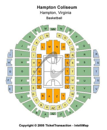 Hampton Coliseum Tickets in Hampton Virginia, Hampton Coliseum Seating ...