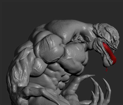 Bharat Art 3d - Venom 3d zbrush model