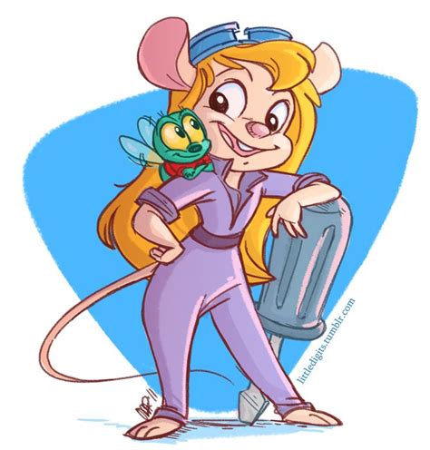 Gadget | Rescue rangers, Disney fan art, Mickey mouse cartoon