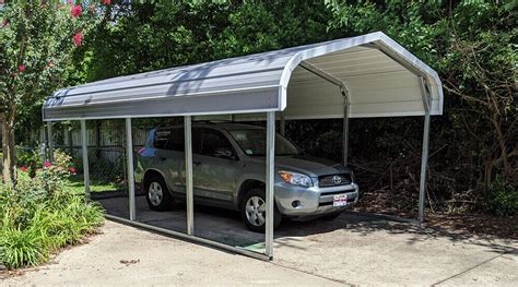 12x20 Regular Roof Carport - Alan's Factory Outlet