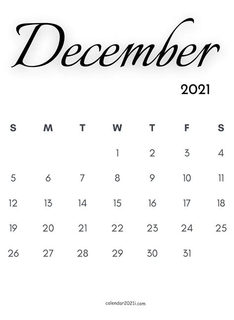 December 2021 Calendar Wallpapers - Top Free December 2021 Calendar ...