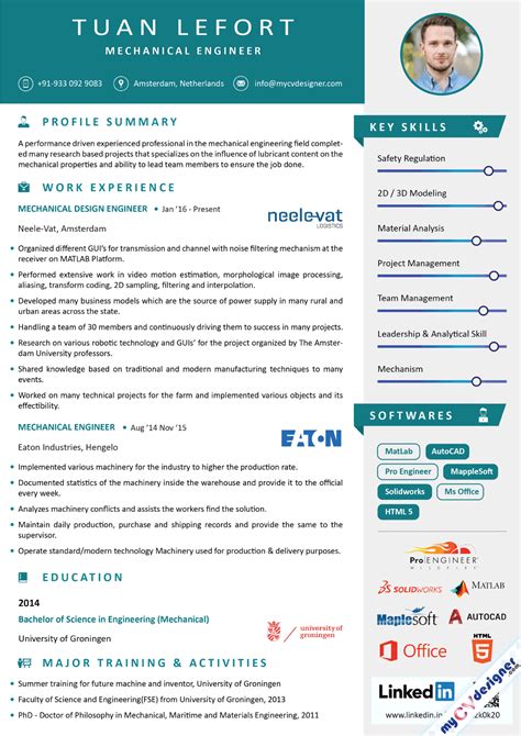 Engineering Resume Format - Electrical Engineer Resume Samples ...