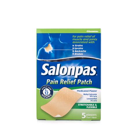 Review of Salonpas Pain Relief Patch