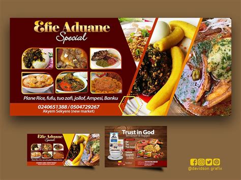 Restaurant banner design template – Artofit