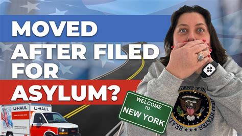 What to do if you moved after filing for asylum? - YouTube