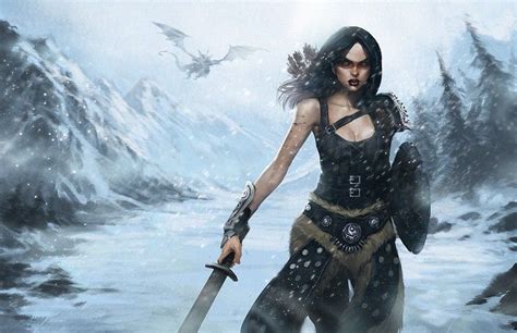 Nord Woman | Skyrim art, Elder scrolls art, Skyrim