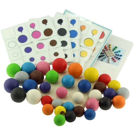 Ball sorting game + cards – Sirena