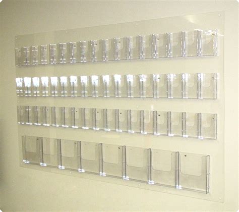 Brochure Samples Pics: Brochure Racks Wall Mounted