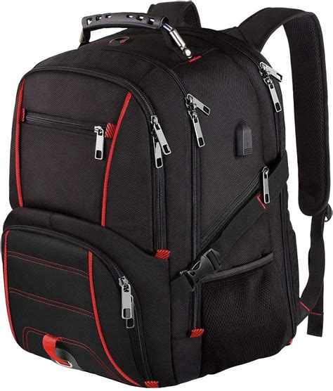 Amazon.com: Travel Laptop Backpack, Extra Large College School Backpack for Men Women with USB ...