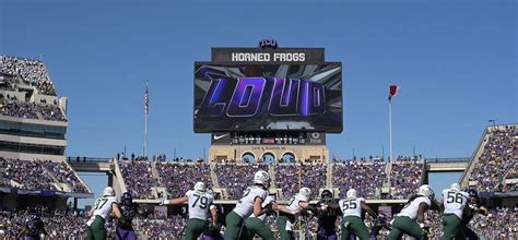 TCU Horned Frogs Football Stadium Takes Major Leap in Sound ...