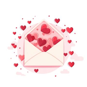 Envelope Valentine S Day Filled Clipart Love, Envelope, Valentine, Romantic PNG Transparent ...