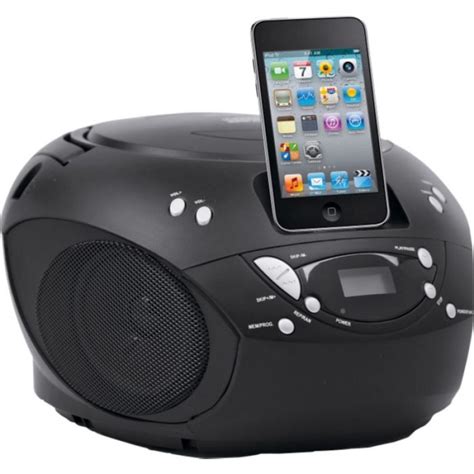 Bush Portable CD Player with iPod Docking - Black. - MP3 Players ...