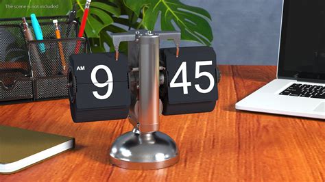 Retro Digital Flip Down Clock 3D Model $34 - .3ds .blend .c4d .fbx .max .ma .lxo .obj - Free3D