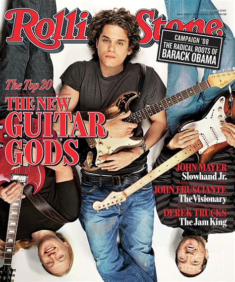 Rolling Stone Cover - Volume #1020 - 2/22/2007 - John Mayer, Derek ...